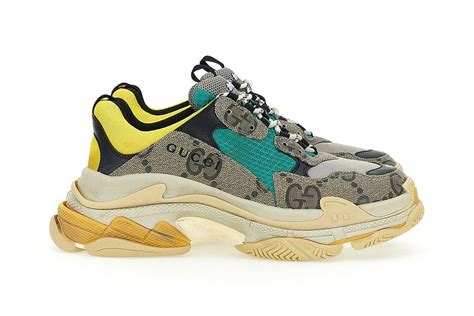 balenciaga per gucci triple s|Gucci x Balenciaga sneaker.